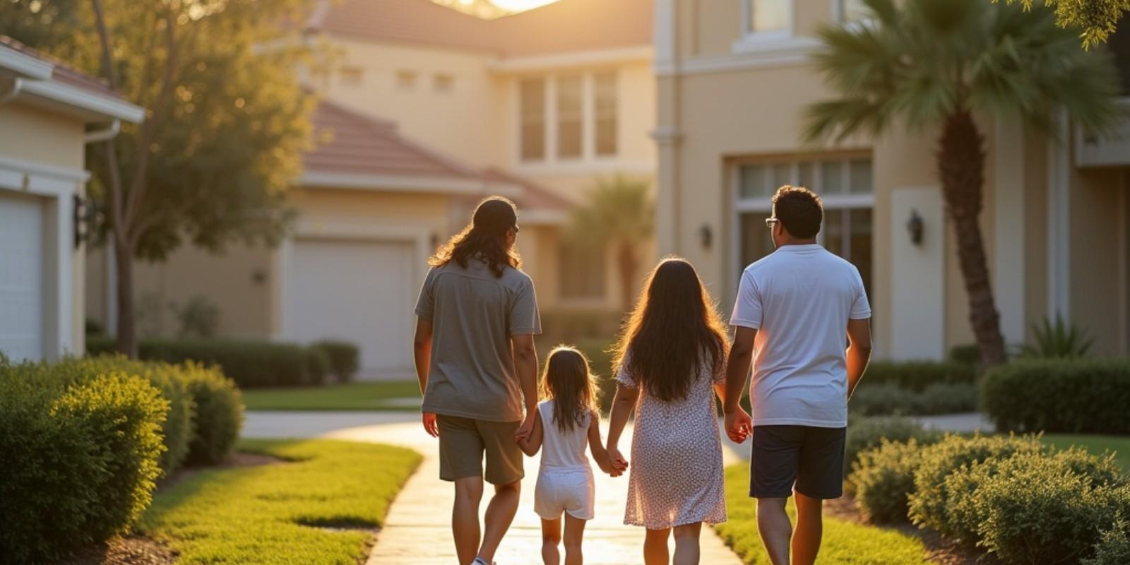 Zonas recomendadas en Parkland para familias latinas
